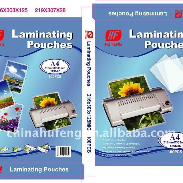 matt lamination pouch film