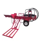 Forestry Machinery 50 ton Petrol Log Splitter with Lift