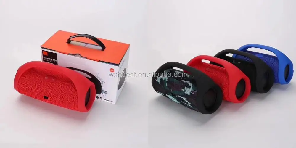 New Arrival Portable Fabric Wireless Speaker Boombox mini Speaker BT 6W Speaker Cloth Support TF Card/USB/AUX - ANKUX.COM