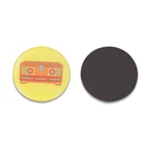 New Product Wholesale 45mm Round Chile 3d Custom Ukraine Nauru Epoxy Resin Fridge Magnet