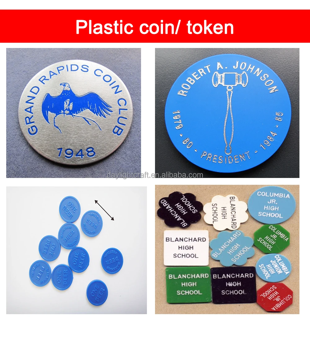 Promotional Cheapest Custom Plastic Drink Token - Buy Plastic Drink 