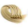 Brazilian Virgin Human Hair Nail Tip Prebonded Hair 100 Keratin Tipped Human Hair Extension