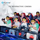 Amusement Park Virtual Reality Simulation 5D / 7D/ 9D Movies Cinema With Shooting Game