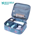 high capacity waterproof professional beauty display hanging travel toiletry bag Biodegradable Cosmetic Bag