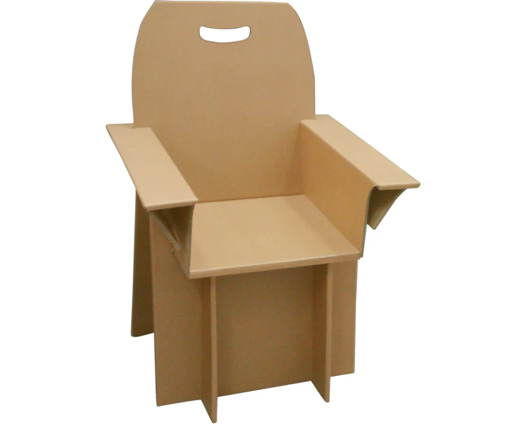 Cardboard Corrugated Colored Chair Buy Colored Cardboard Chairs