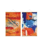 Abstract Oil Painting Wallscrolls For Best Gifts Wall scroll Printing Poster