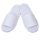 Hotel terry cloth bathroom slipper disposable Eco friendly hotel slipper
