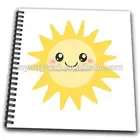 Cute Happy Sun-Kawaii Yellow Sunny Happy Face Memory Book