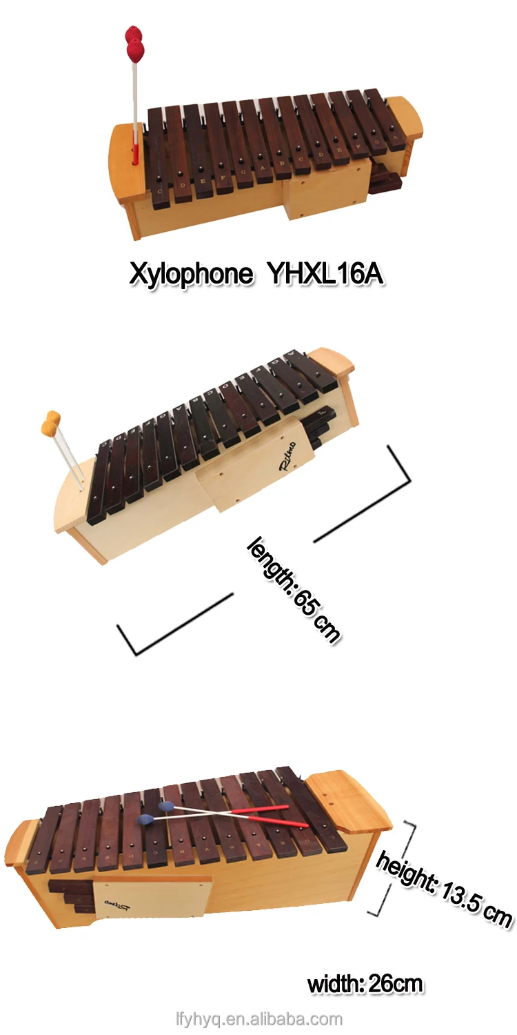 china oem instruments high pitch xylophone, View high pitch xylophone