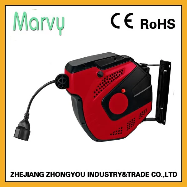 15m Small Retractable Electric Extension Cord Reel Made In Yongkang Buy Electrical Extension
