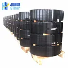 Black painted steel strapping/ metal banding tape for packing application