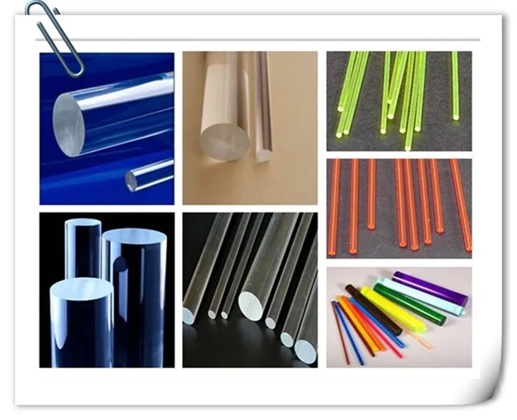 Colored Clear Dowel Plexiglass Acrylic Rods Stock Buy Colored Acrylic