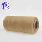 White color 70/30 Recycled cotton blended polyester yarn for socks knitting