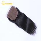 high quality natural black color silky straight virgin brazilian hair hot selling human hair attachments