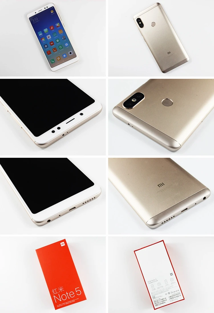 Universal Redmi Xiaomi note 5 dual PD dual sim touch screen techno smartphone