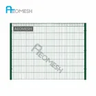 Guangzhou Factory twin wire fence double wire fence welded wire mesh fence