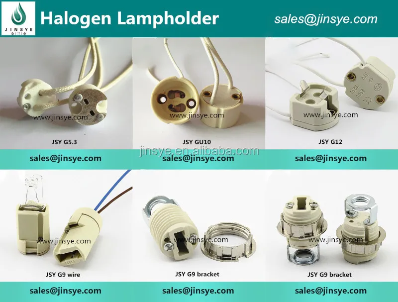 Gu10 keramikhalogenlampe Halter( g10 lampensockel)Lampenfassung
