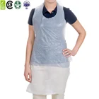 PE plastic aprons, disposable plastic bibs, adult bibs