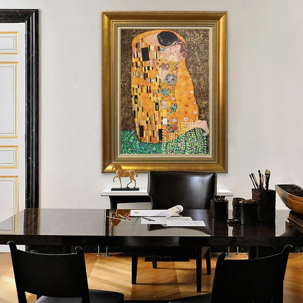 De alta Qualidade Decoração Da Parede de Gustav Klimt Pintura A Óleo Famosa Da Reprodução Da Arte sobre Tela
