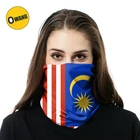 Design Your Own Seamless Sports Multi-Purpose Custom Country Flag Bandana