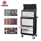 Wholesale 27 inch 7 drawers swiss kraft tool box set with bent panel