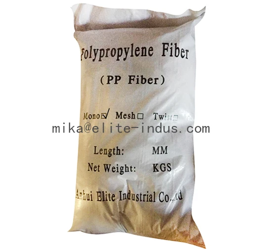 curved pp macro fiber for concrete polypropylene