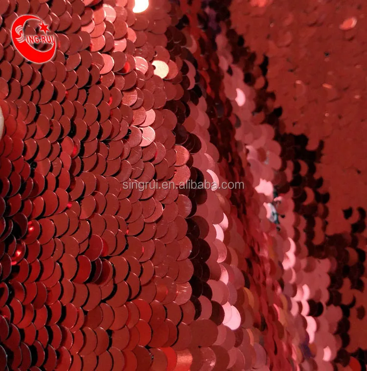 Wholesale Shiny Reversible Sequin Fabric