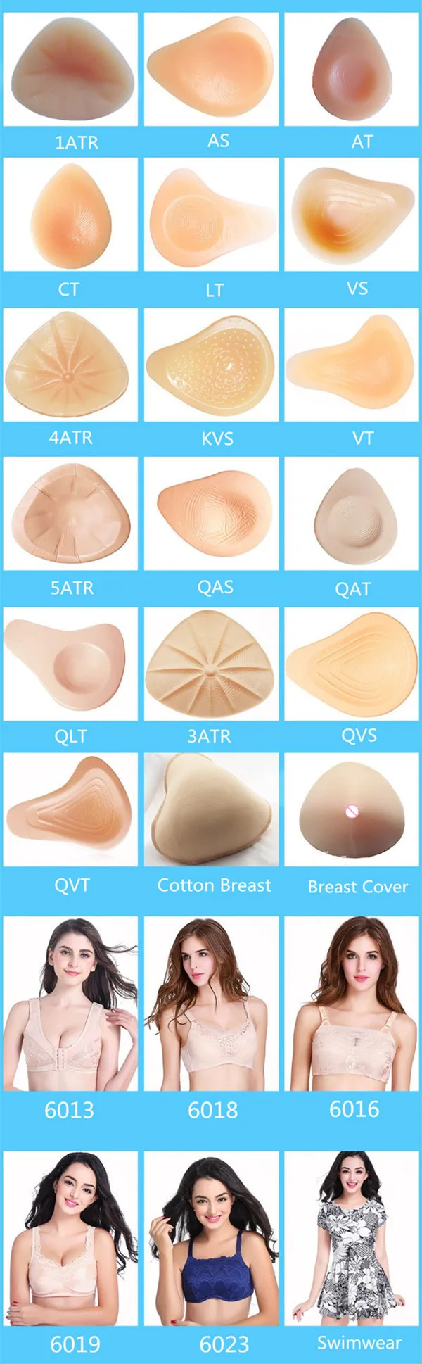 Sexy Mastectomy Prosthesis Bra for Women