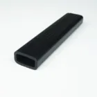 Plastic pipe Vacuum cleaner tube black semihard PVC hose