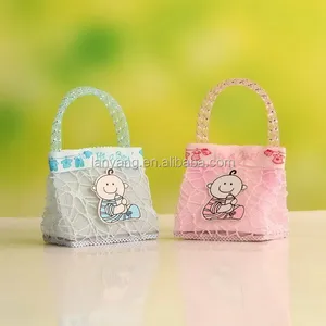 fabric baby shower gift bag