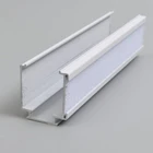 Aluminium curtain track for roller blinds