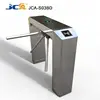 Semi automatic Access Control 304 Stainless Steel RFID Card Reader or Fingerprint Tripod Turnstile For Gym