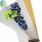 fancy design grape fruits packaging coated kraft paper bags