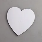 100mm heart mdf sublimaltion fridge magnet blank, heat press magnetic refrigerator stickers