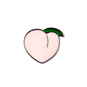 peach enamel lapel pins