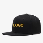 Wholesale Blank Black Snap back Hats, Customized Logo HipHop Caps,Snapback Hats
