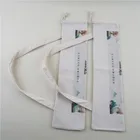 Gift Bag Handle Promotional Cotton Gift Bags Promotional Gift Bag 100% Cotton Canvas Tote Bag Long Handle For Umbrella