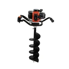 portable gas petrol power post hole augers