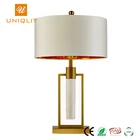 Modern Industrial Style Lighting Antique Brass Hotel Table Lamp Modern Desk Light