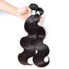Malaysian body wave hair natural color,wholesale price but high quality virgin human remy hair bundles