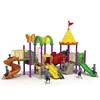 Kids Plastic Games Cheap Plastic Slide Outdoor Playground for Amusement Park