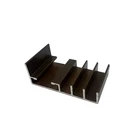 Powder Coating Aluminium Alloy Extrusion Corner Profile
