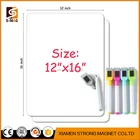 Wholesales Hot sale plastic Painting and writing cartoon magnet white board children's writing board wood tube packing