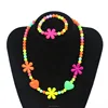 Colorful Kids Bead Children Play Jewelry Set ,Baby Jewelry Sets,Little Girl Necklace Bracelet Set