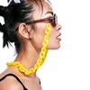 Custom Flat Acrylic Plastic Acetate Sunglasses Chain Women Accessories Eyewear Accessories / Glass Holder / Chain