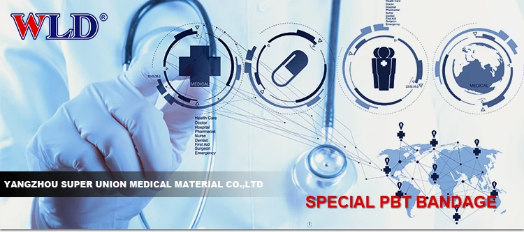 Wound dressing or wound care medical confirming elastic bandage