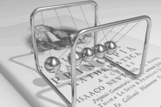 Automatic Cradle Newton Cradle With Wooden Base&Metal Balls
