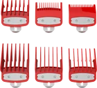 6 Sizes Hair Clipper metal Limit Comb Hair Guide Attachment Combs Set for Electric Hair trimmer