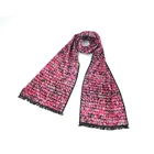 Woman Long Scarves Silk Gentle Colored Printing Scarf
