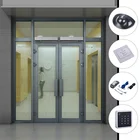 aluminum commercial door single swing glass automatic door electric swing door opener(s100)